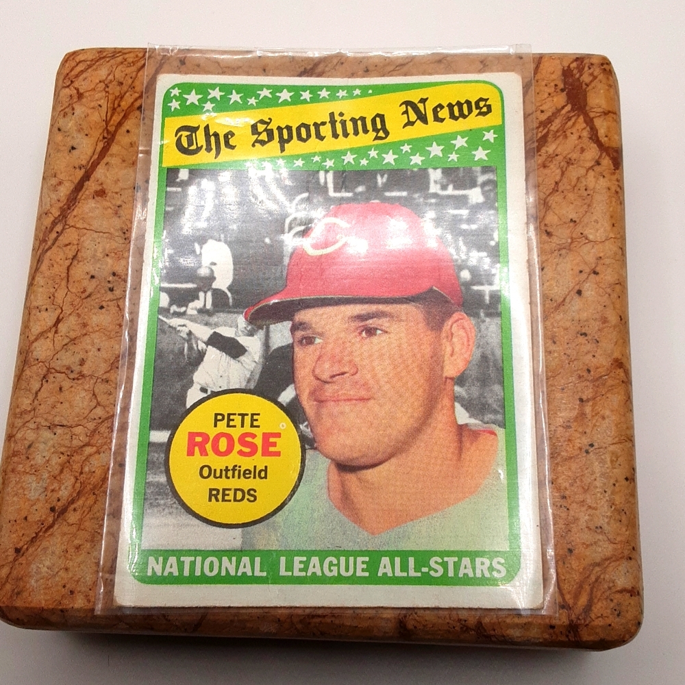 Pete Rose The Sporting News Baseball Card